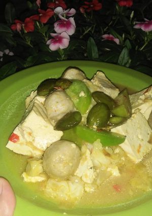 Foto resep Besengek tahu petai