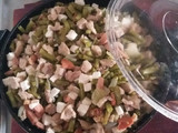 Pollo con ejotes