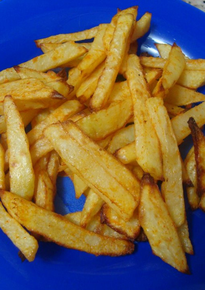 Una foto de Patatas fritas ligeras