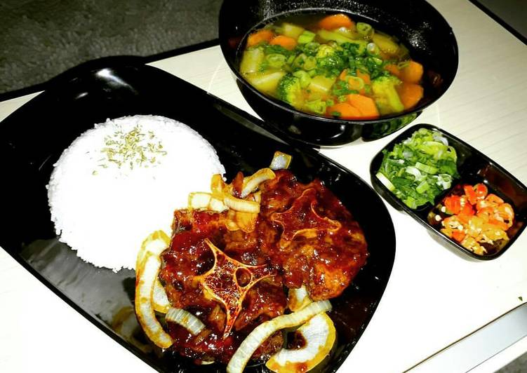 Fried oxtail soup Fried oxtail soup