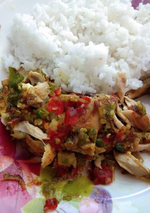 Foto resep Ayam penyet sambal Bawang 🍗🍗🌶🌶