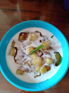 Foto resep Jenang telo (bubur ubi)