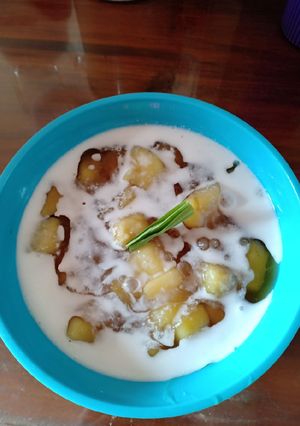 Foto resep Jenang telo (bubur ubi)