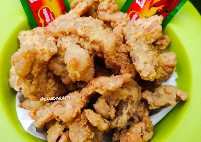 Resep Kulit Ayam Krispi Oleh Bundarafa Cookpad