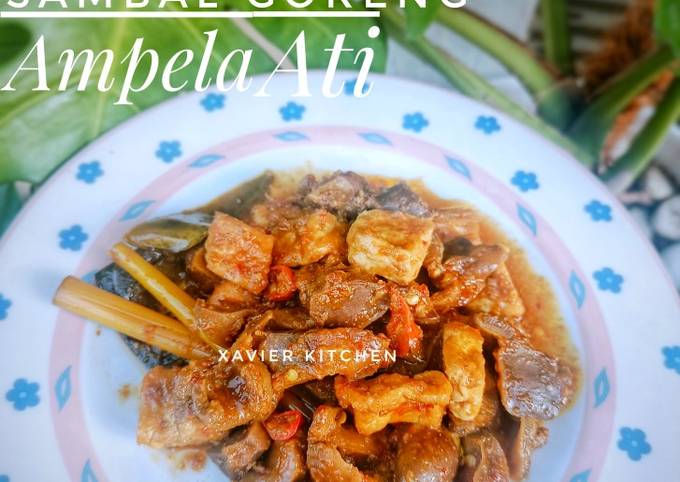 Sambal Goreng Ampela Ati