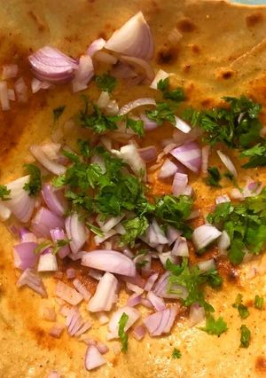 A picture of Wheat Masala Papad.