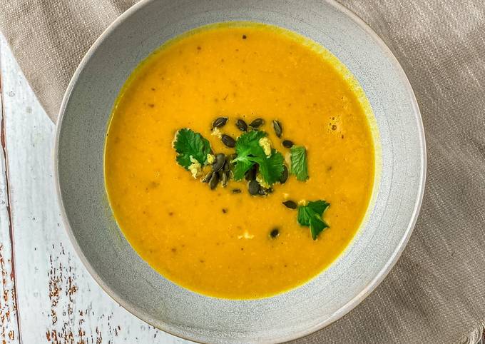 Kürbiscremesuppe (vegan)