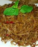 Củ Cải Muối Xào Sả Ớt