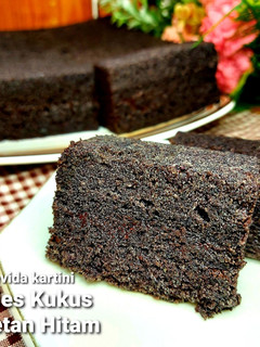 Foto resep Brownies Kukus Pure Ketan Hitam