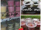 es krim vanilla oreo dan strawberry