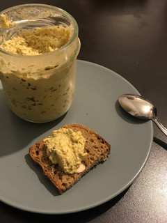 Une photo de Tartinade d’olives vertes aux amandes
