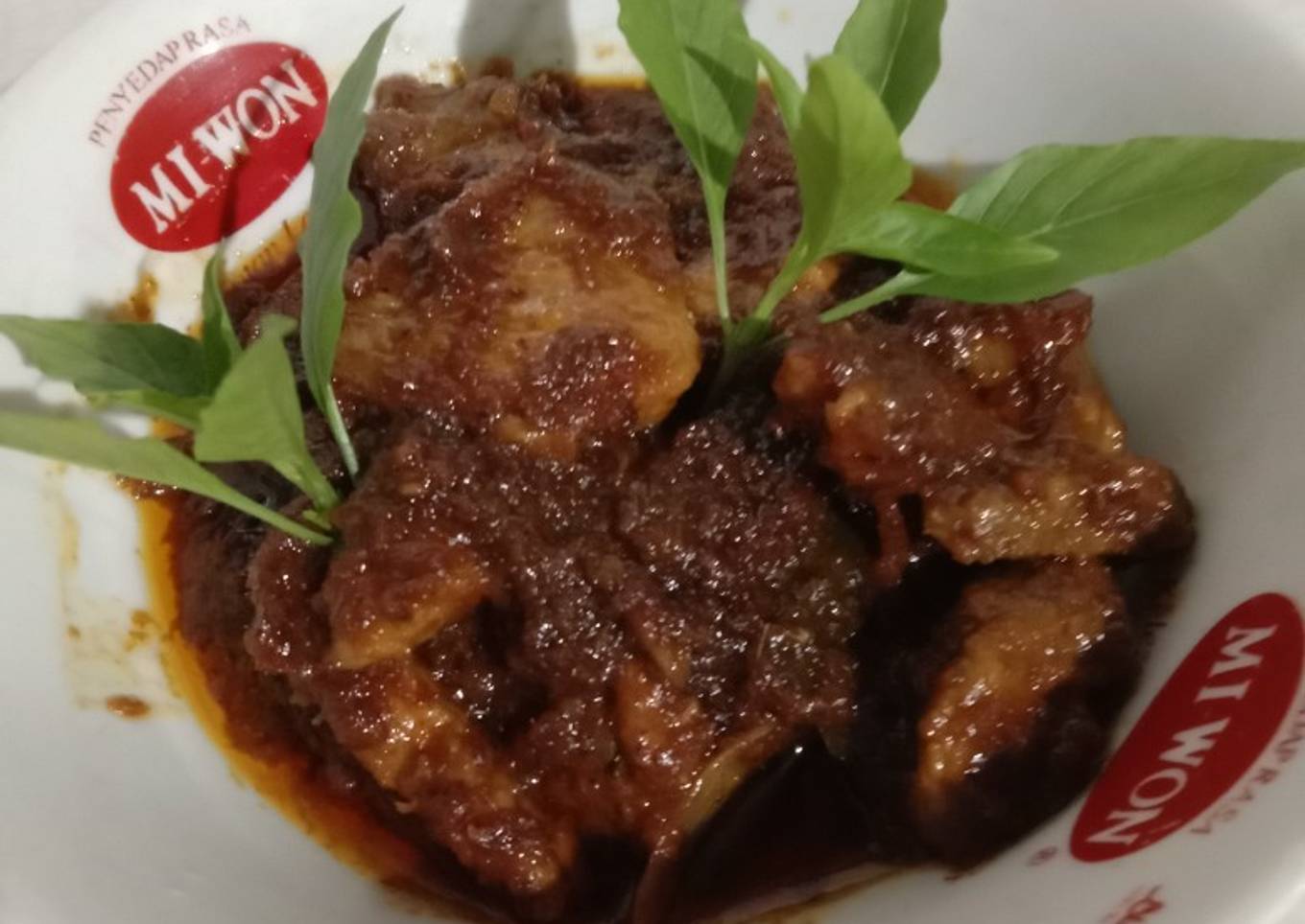 "Rendang daging"😘👍❤️