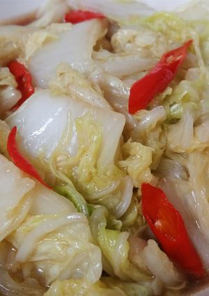 Foto resep Tumis Sawi Putih Praktis