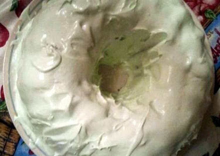 Whipped Pudding frosting