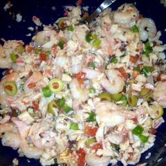 A picture of Spanish Seafood Salad.