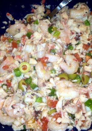 A picture of Spanish Seafood Salad.