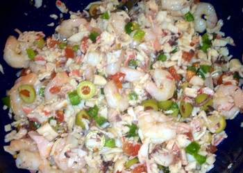 Easy Cooking Recipe Spanish Seafood Salad Delicious and Healthy Easy Cooking Recipe Spanish Seafood Salad Delicious and Healthy
