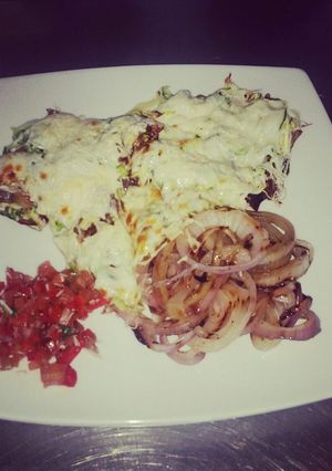 Una foto de Berenjenas a la parrilla