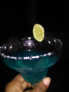 Una foto de Blue margarita
