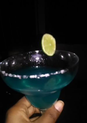 Una foto de Blue margarita