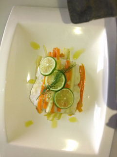 Una foto de Pescado papillote