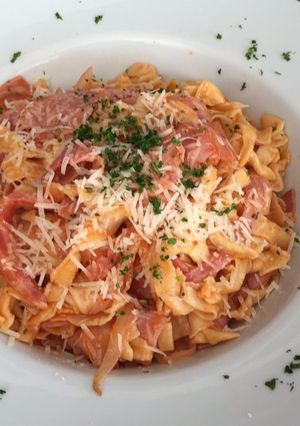 Una foto de Pasta amatrichana