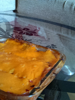 Una foto de Pastelón de berenjenas