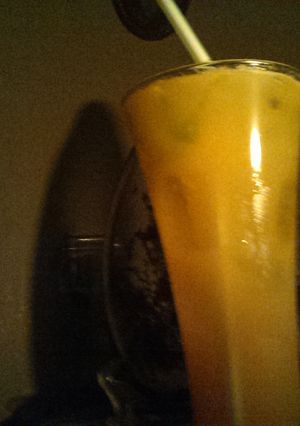 Una foto de Vodka maracuyá