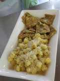 Fritata con papas parisinas