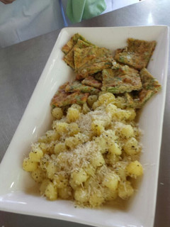 Una foto de Fritata con papas parisinas