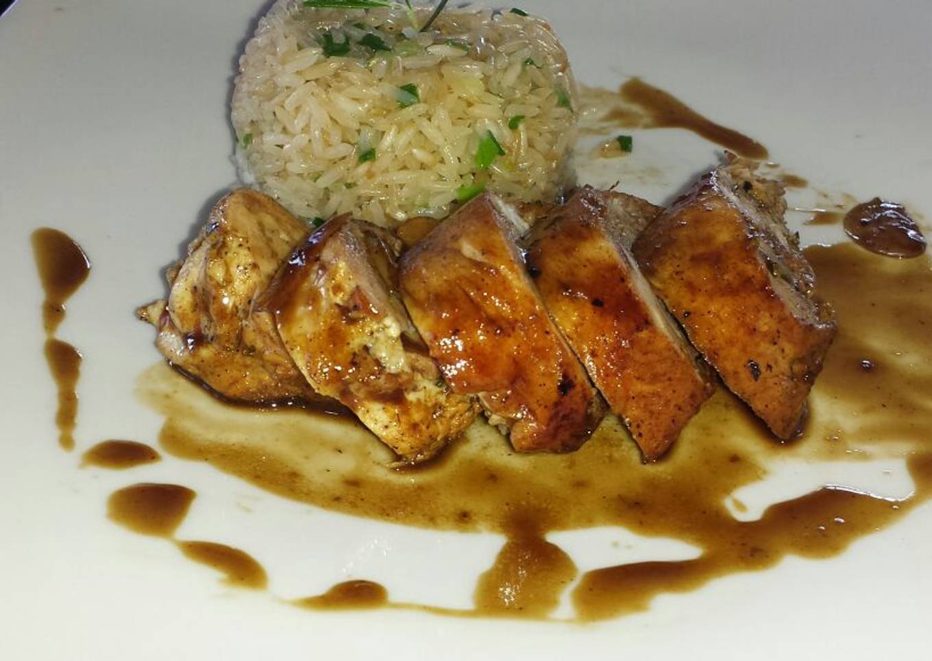 Pollo en salsa de cerveza