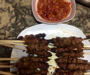 Praktis, Menyajikan Sate maranggi sambal mentah Lezat Mantap