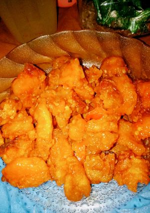 Foto resep Udang krispy saos mantap