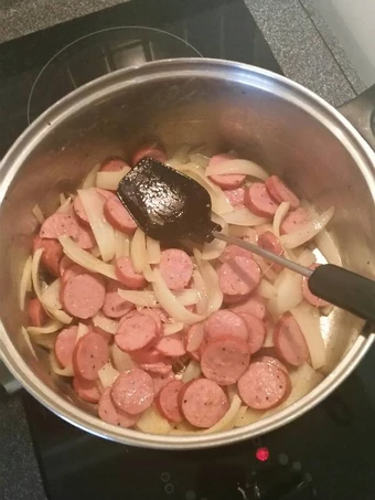 Easy Steps to Make Sausage and Onions Over Rice the  Makes Drooling Tasty
