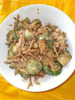 Foto resep Tumis T2 (Teri dan Terong)