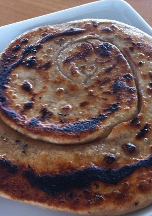 A picture of Paratha (Indian Flat-Bread).