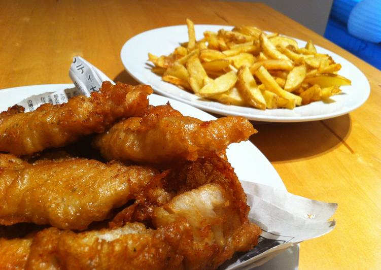 How to  Beer Battered Fish and Chips