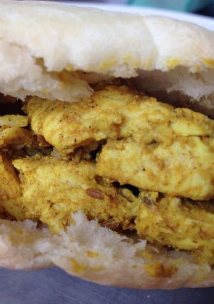 A picture of Chicken Tikka Pita Pockets.