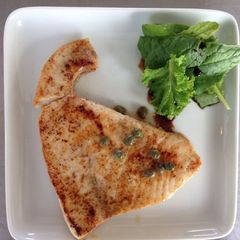 Simple Seared Swordfish A picture of Simple Seared Swordfish.