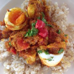 A picture of Birmingham Balti Chicken Curry.