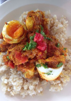 A picture of Birmingham Balti Chicken Curry.