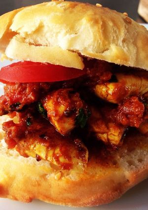 A picture of Chicken Curry Buns.