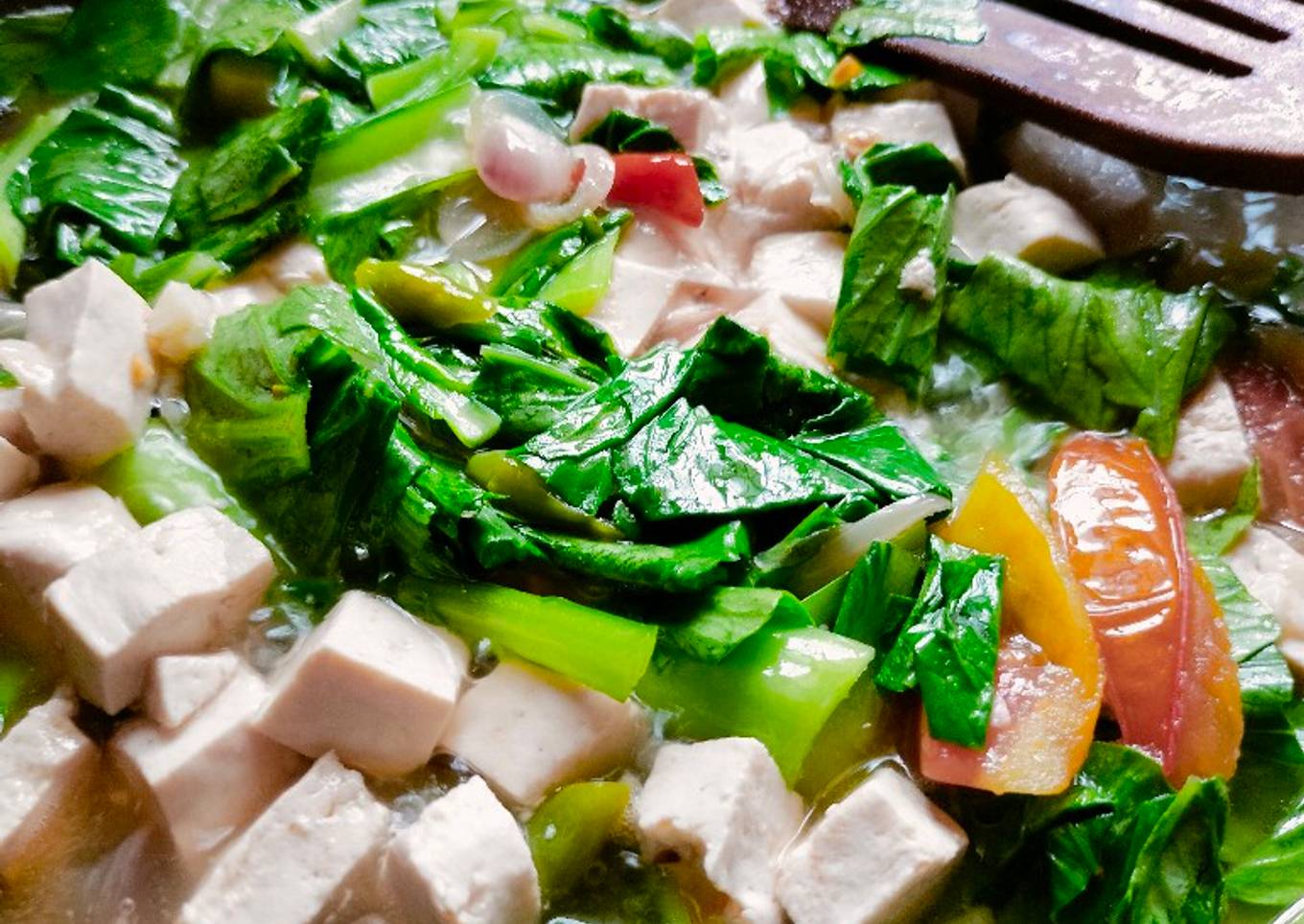 Tumis Pokcoy Tahu