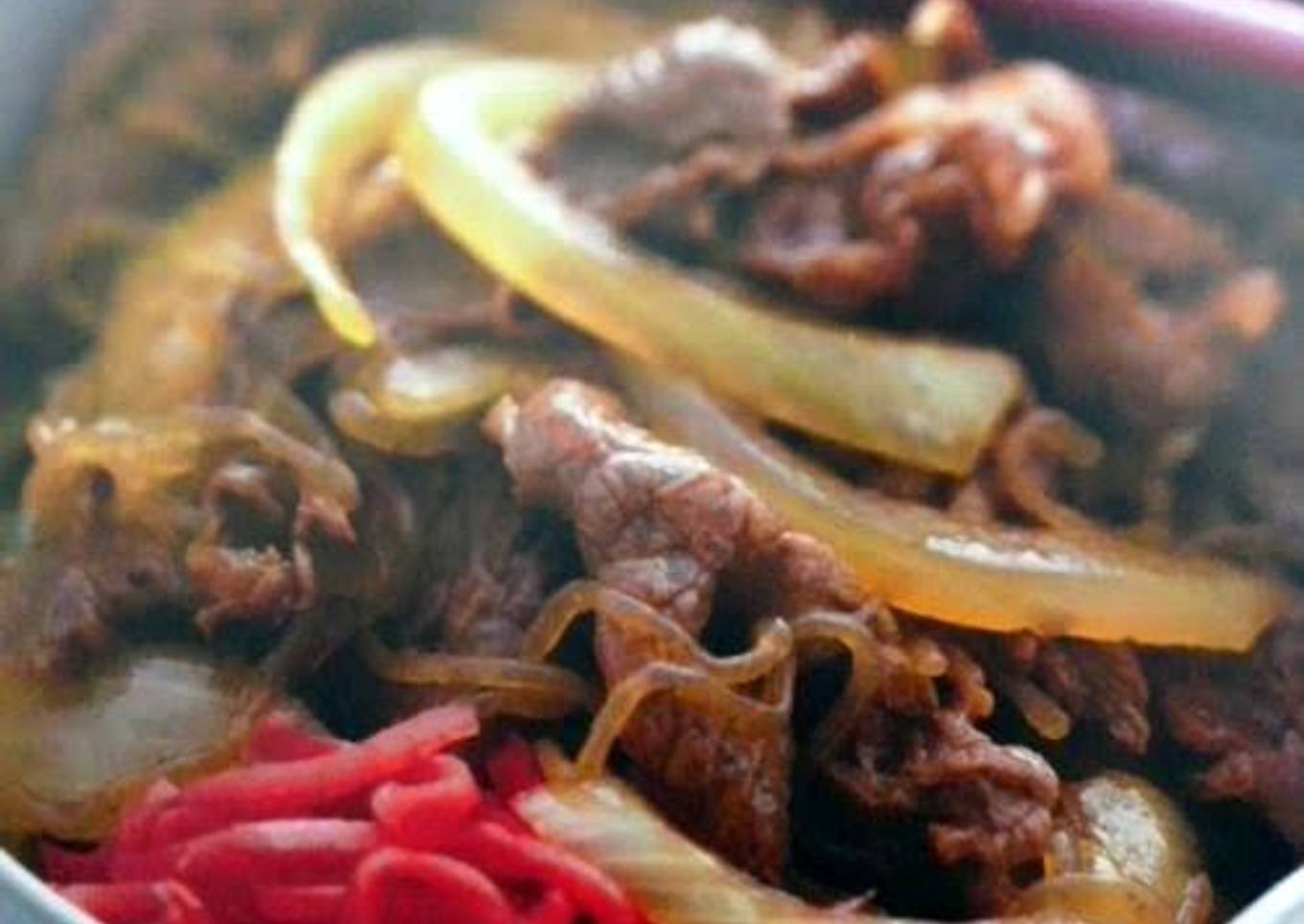 Gyudon ~ beef on rice
