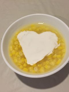 Hình của món Chè ngô.