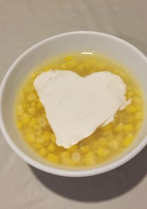 Hình của món Chè ngô.
