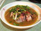 Mực nhồi thịt sốt cà chua
