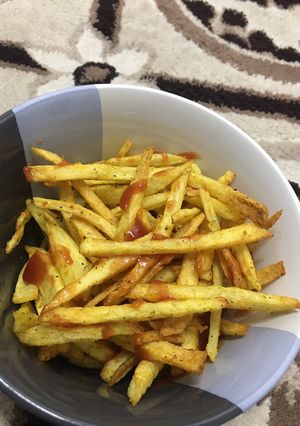 صورة لوصفة بطاط صحي 😋♥️
