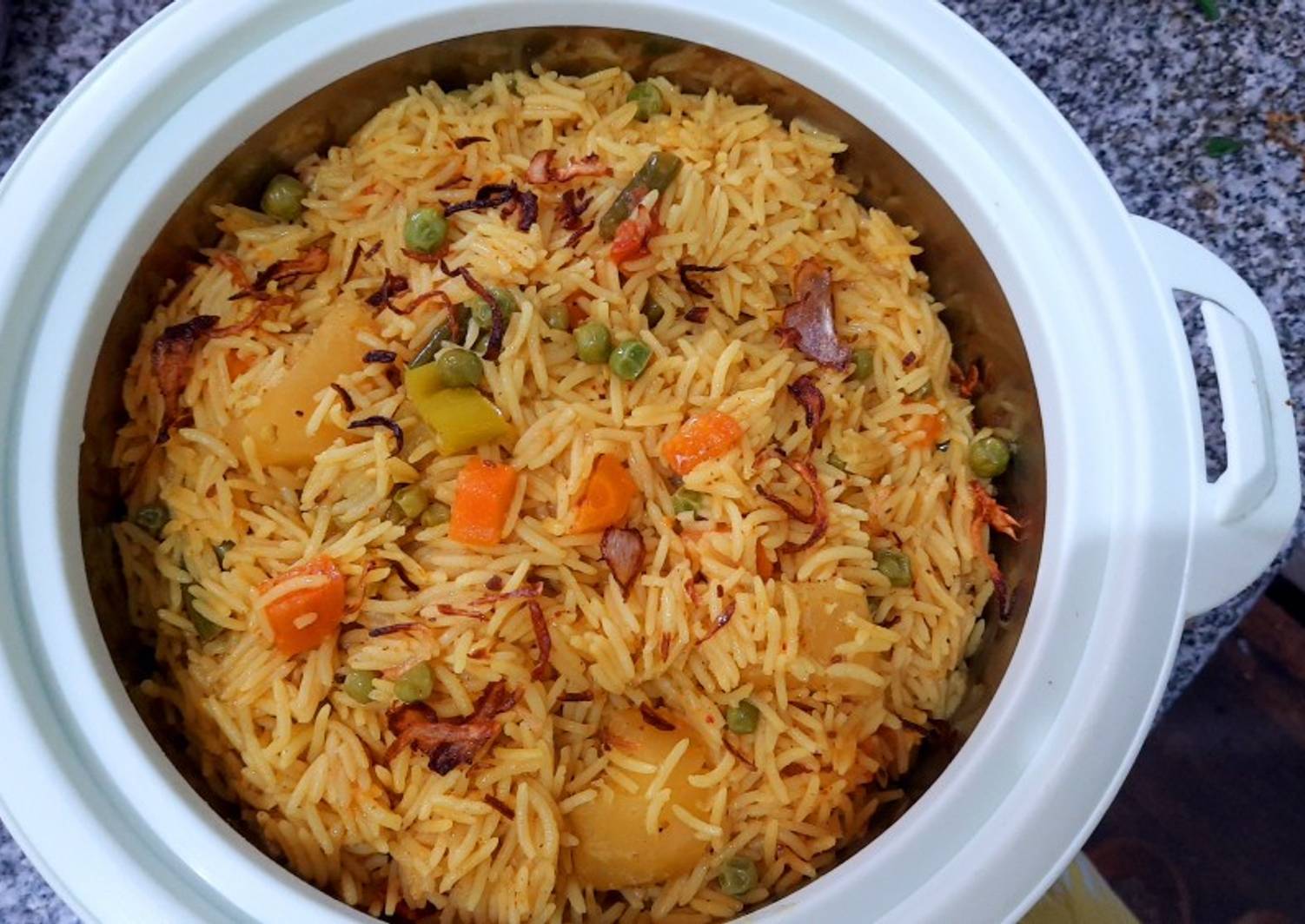 VegPulao Recipe by Naheed Alam Cookpad