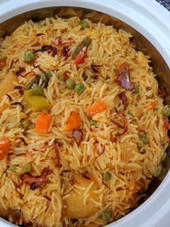 A picture of Veg-Pulao.